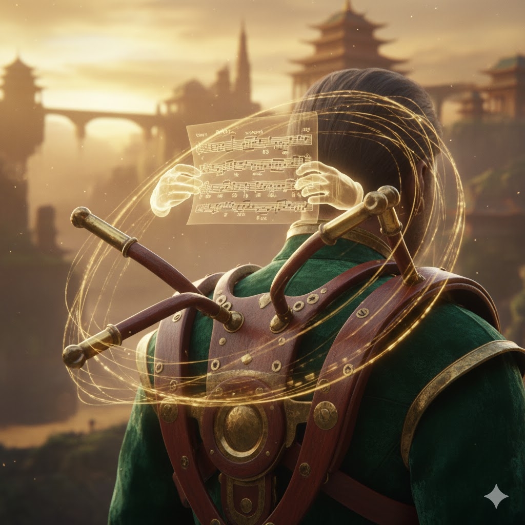 Back 1184 of the Resonant Court Musician