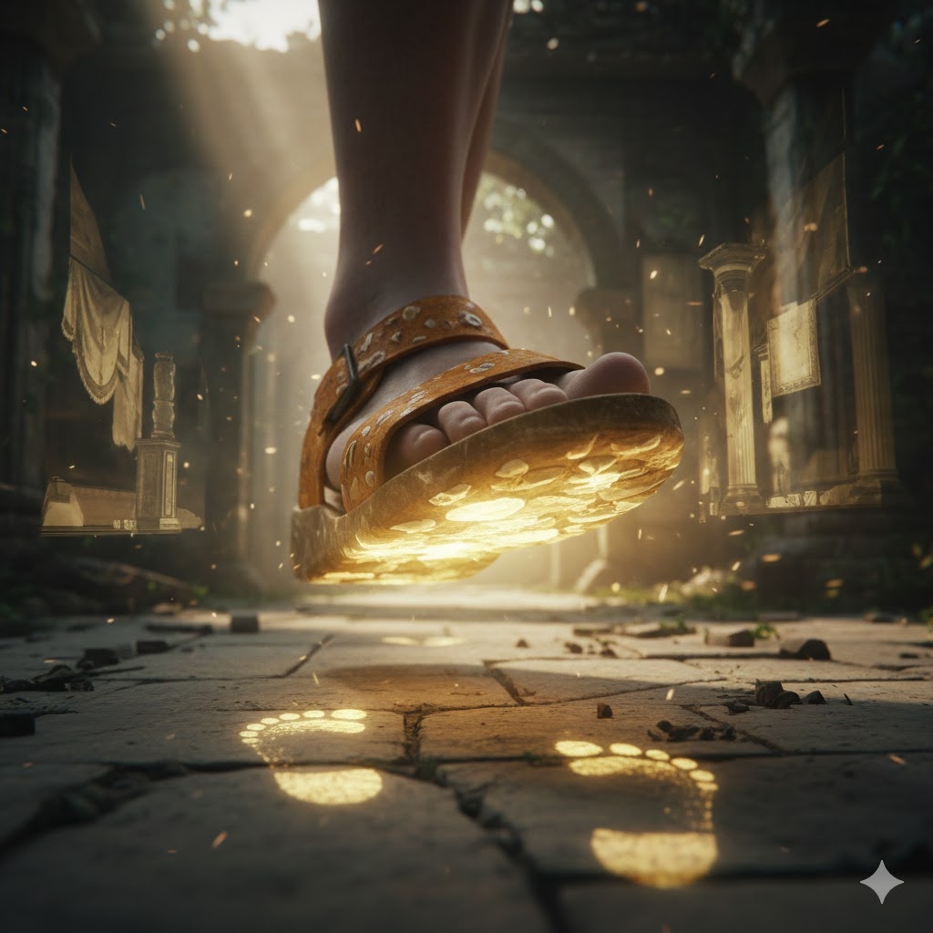 Sandal 108 of the Echoing Archive