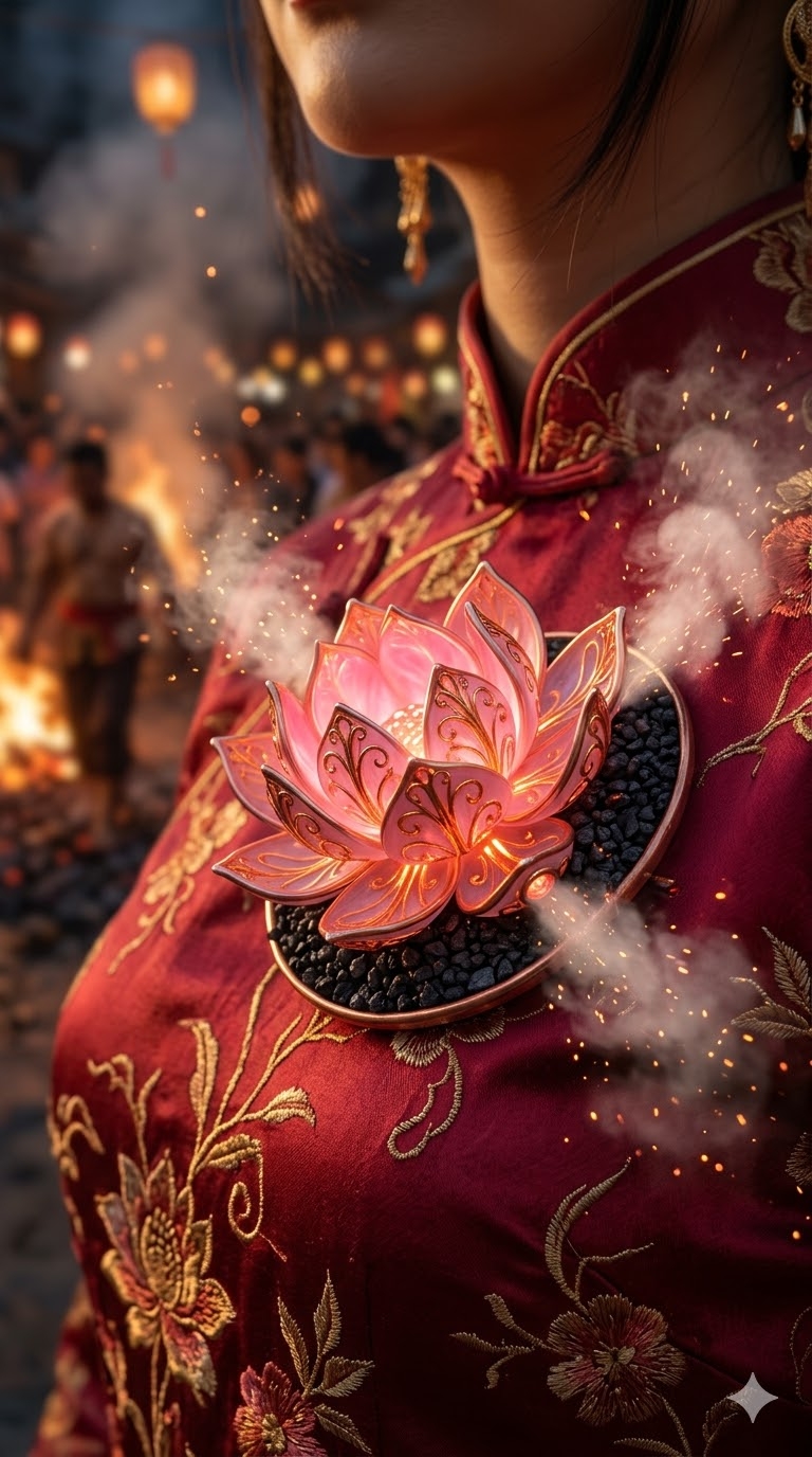 Fire Dragon 772 of the Irresistible Ember Bloom