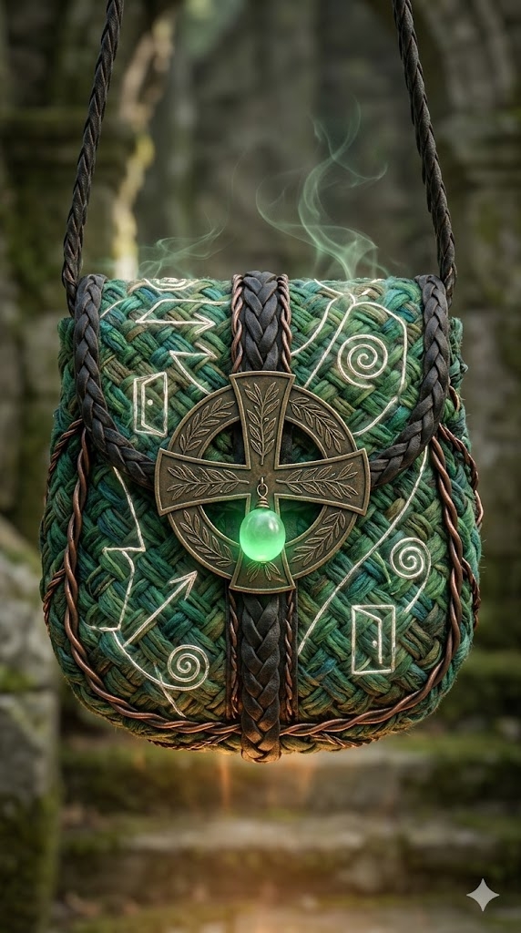 Harmonious Fate Weave Satchel 8193