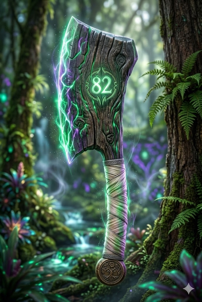 Heart Wood Cleaver 82