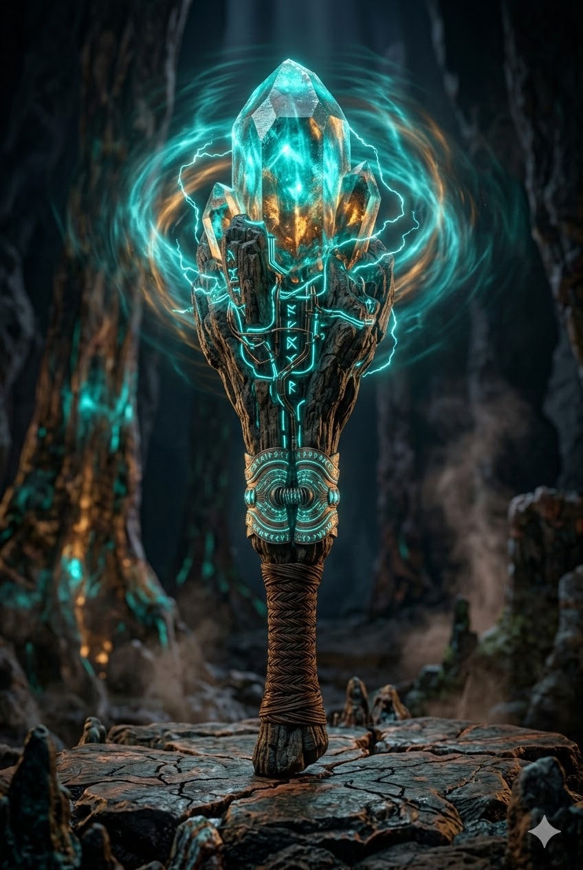 Huna 553 Great Root Maul of the Earth Breaker