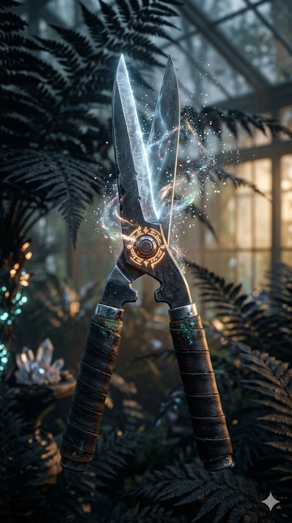 Crystal Pruning Shears of the Arcane Gardener 189