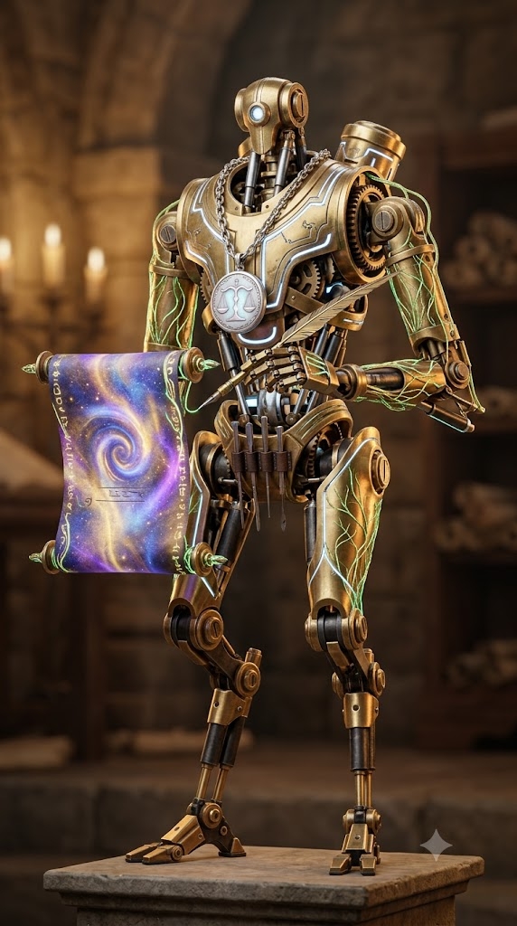 Contractual Automaton Scrollwork 72941