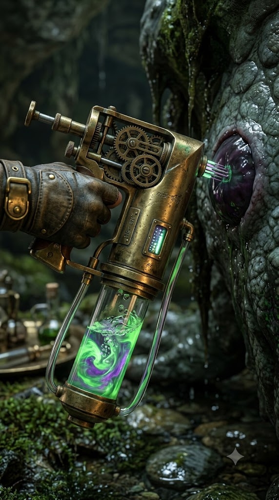Mechanical Fluid Collector of the Gilded Tap 2954