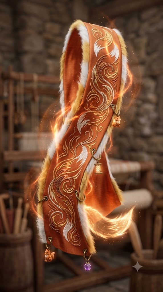 Fox Tail Sash of the Nimble Gesture