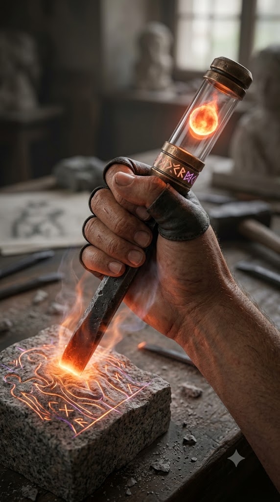 Jinn 7341 of the Sculptors Ember Chisel