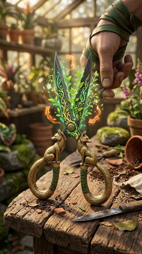 Kitsune 341 of the Verdant Sprout Shears
