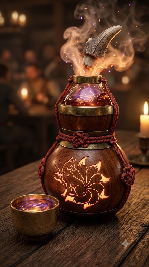 Kitsune 582 of the Endless Revelers Gourd