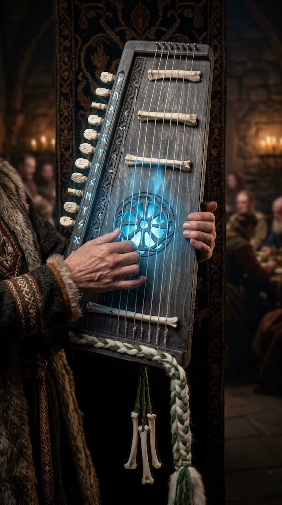 Noaidi 442 of the Sovereigns Bone Psaltery
