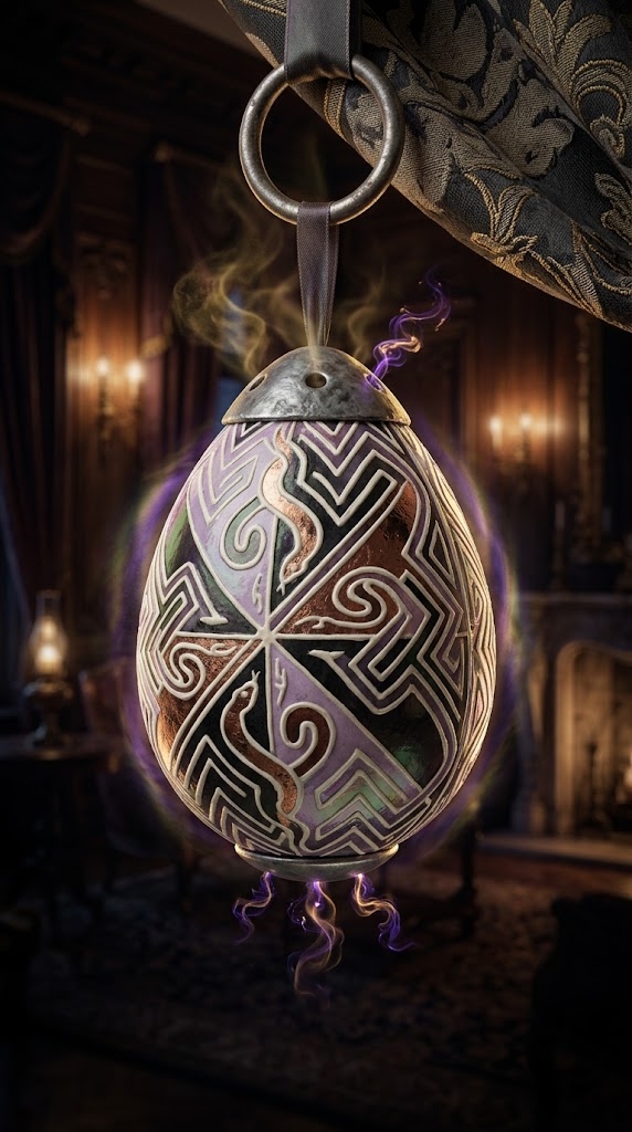Pysanky 731 of the Gilded Facade