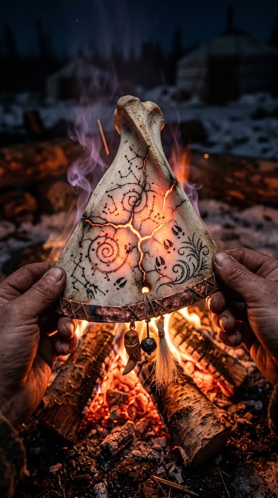 Sakha 384 of the Hearth Smoke Diviners Scapula