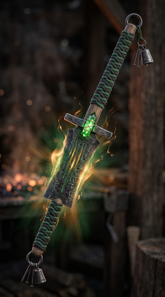 Santeria 652 of the Two Handed Iron Cleaver