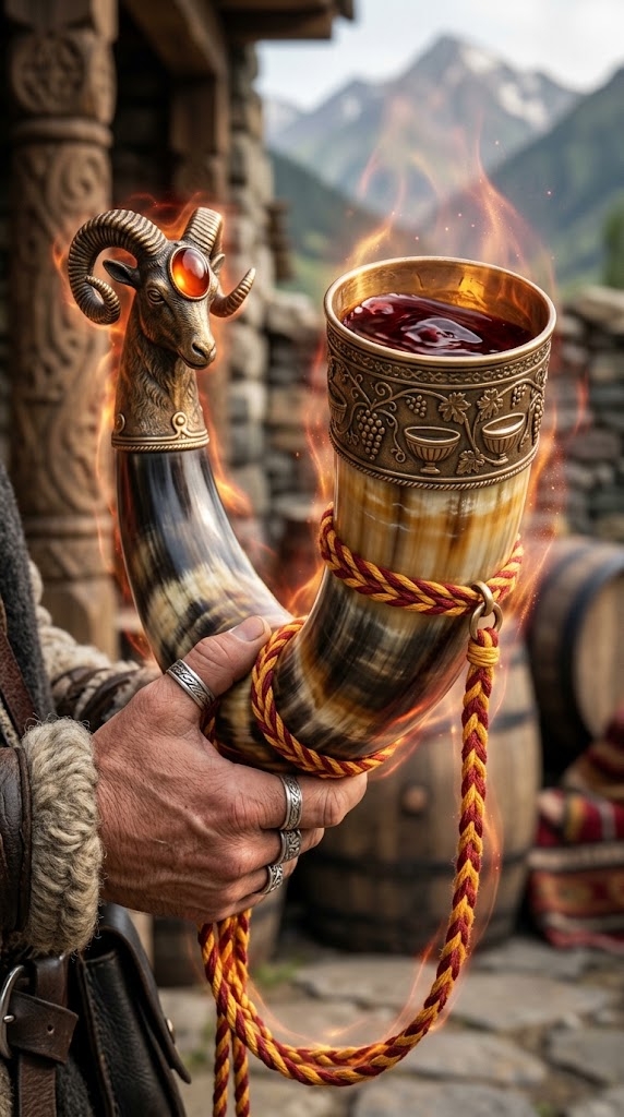 Satsnakheli 527 of the Mountain Horn of Continuous Libation