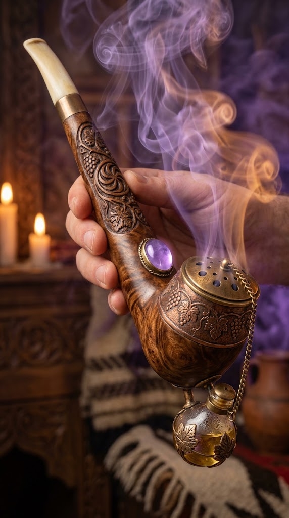 Satsnakheli 621 of the Mountain Poppy Censer Pipe