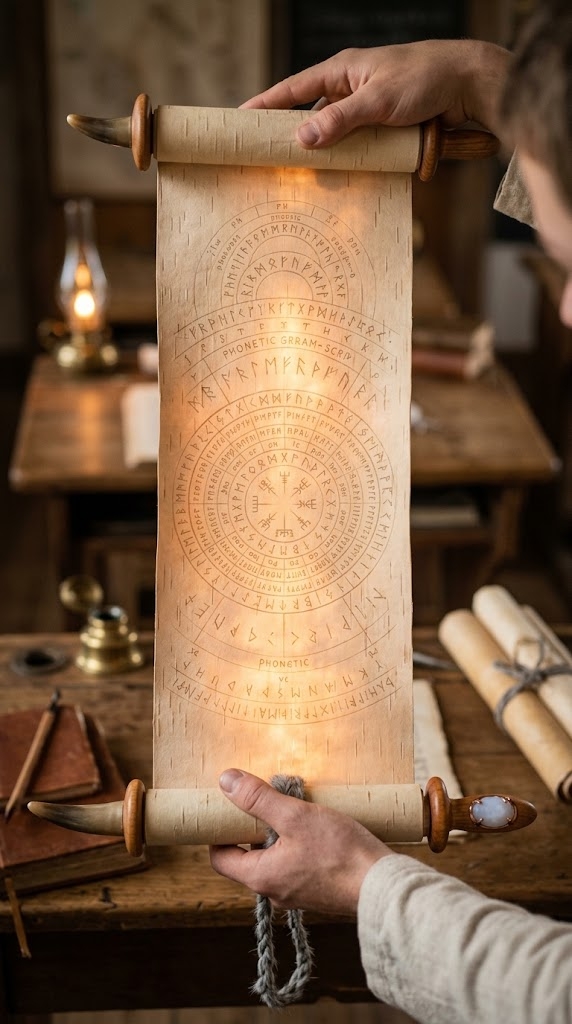 Seiðr 832 of the Birch Bark Catechism Scroll