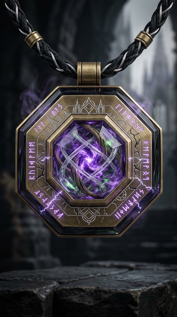 Sovereign Architects Scorn Strung Wrath Pendant 509